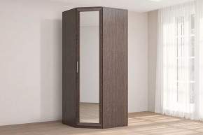 Шкаф угловой с зеркалом Кэт-4 Венге Диал в Губкинском - gubkinskij.mebel-tymen.ru | фото