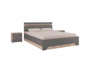 Спальный гарнитур Анталия Сонома-Графит софт в Губкинском - gubkinskij.mebel-tymen.ru | фото