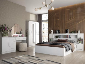 Спальный гарнитур Басямиф, белый в Губкинском - gubkinskij.mebel-tymen.ru | фото