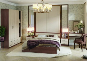 Спальня Гармония венге-дуб белфорт в Губкинском - gubkinskij.mebel-tymen.ru | фото