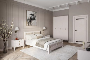 Спальня модульная Фарго льняной в Губкинском - gubkinskij.mebel-tymen.ru | фото