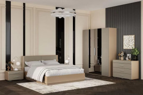 Спальня модульная Вива Мокко Глянец в Губкинском - gubkinskij.mebel-tymen.ru | фото