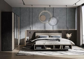 Спальня Эдинбург в Губкинском - gubkinskij.mebel-tymen.ru | фото