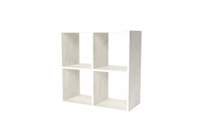 Стеллаж 4 секции 696х700х294, цвет дуб грей в Губкинском - gubkinskij.mebel-tymen.ru | фото