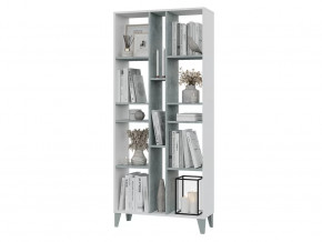 Стеллаж Asti Белый-Бетон в Губкинском - gubkinskij.mebel-tymen.ru | фото