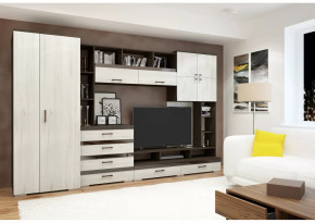 Стенка Коста Венге/ крафт белый (прованс) в Губкинском - gubkinskij.mebel-tymen.ru | фото