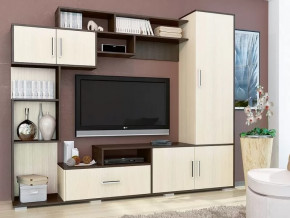 Стенка Пекин Венге-Дуб в Губкинском - gubkinskij.mebel-tymen.ru | фото