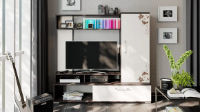 Стенка «Сиена» Венге Цаво/Дуб Молочный в Губкинском - gubkinskij.mebel-tymen.ru | фото