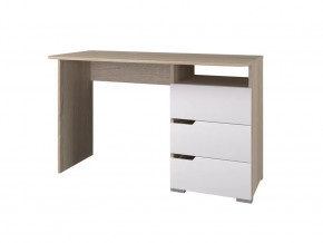 Стол 1200 3 ящика Анталия Белый в Губкинском - gubkinskij.mebel-tymen.ru | фото