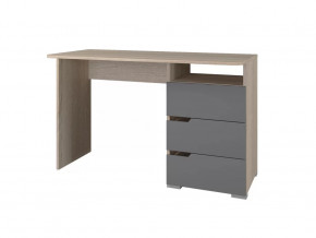 Стол 1200 3 ящика Анталия Графит в Губкинском - gubkinskij.mebel-tymen.ru | фото