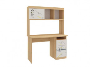 Стол Форсаж дуб сонома/белый в Губкинском - gubkinskij.mebel-tymen.ru | фото