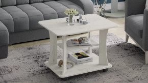 Стол журнальный Тип 8 Дуб крафт белый в Губкинском - gubkinskij.mebel-tymen.ru | фото