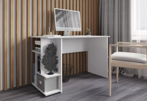 Стол компьютерный СКМ-6 (ш1200*г600*в750мм), ЛДСП Белый в Губкинском - gubkinskij.mebel-tymen.ru | фото