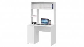 Стол компьютерный Тип 1 Белый Ясень в Губкинском - gubkinskij.mebel-tymen.ru | фото