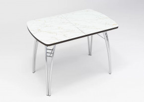 Стол обеденный Мрамор (подстолье паук) в Губкинском - gubkinskij.mebel-tymen.ru | фото