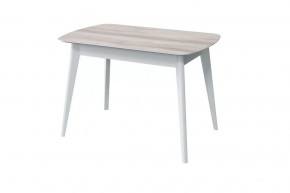 Стол обеденный Прайм, бора бора/белый в Губкинском - gubkinskij.mebel-tymen.ru | фото