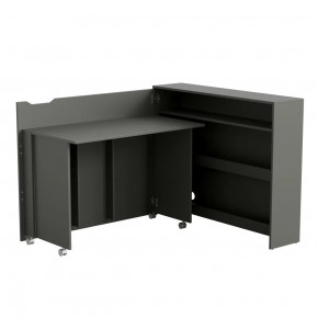 Стол письменный Графит Luis НК-мебель в Губкинском - gubkinskij.mebel-tymen.ru | фото