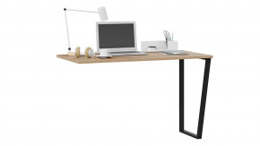 Стол письменный «Порто» Графит, Яблоня Беллуно в Губкинском - gubkinskij.mebel-tymen.ru | фото