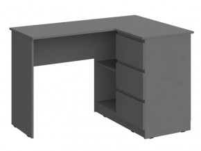 Стол угловой Челси Графит в Губкинском - gubkinskij.mebel-tymen.ru | фото