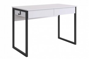 Стол Юниор белое дерево/черный муар в Губкинском - gubkinskij.mebel-tymen.ru | фото