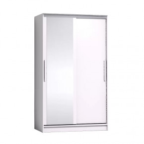 Strike 1200 Шкаф-купе зеркало/лдсп в Губкинском - gubkinskij.mebel-tymen.ru | фото