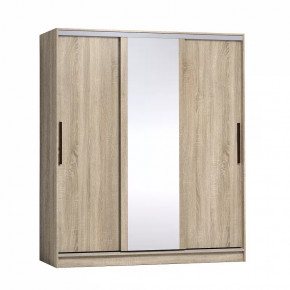 Strike 1800 Шкаф-купе зеркало/лдсп в Губкинском - gubkinskij.mebel-tymen.ru | фото