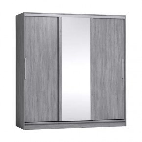 Strike 2000 Шкаф-купе зеркало/лдсп в Губкинском - gubkinskij.mebel-tymen.ru | фото