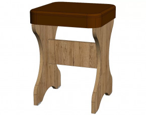 Табурет дуб вотан 2 шт. в Губкинском - gubkinskij.mebel-tymen.ru | фото