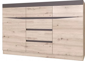 "ТИАНА" комод 6ящ.+2дв. в Губкинском - gubkinskij.mebel-tymen.ru | фото