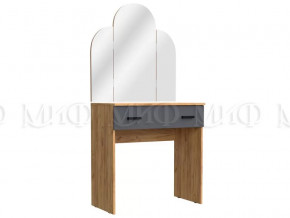 Трельяж Басямиф, графит/дуб крафт в Губкинском - gubkinskij.mebel-tymen.ru | фото