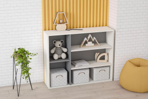 Тумба Клео Т-2, 490 мм, графит, миндаль Диал в Губкинском - gubkinskij.mebel-tymen.ru | фото