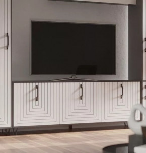 Тумба Квадро М-6, серый графит/софт вайт в Губкинском - gubkinskij.mebel-tymen.ru | фото