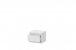 Тумба прикроватная Денвер Белый в Губкинском - gubkinskij.mebel-tymen.ru | фото