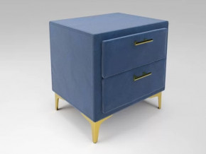 Тумба Рошаль Синий в Губкинском - gubkinskij.mebel-tymen.ru | фото