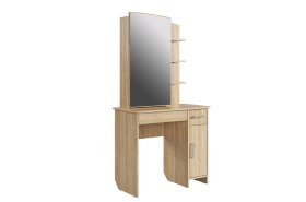 Трюмо Виктория-1 дуб сонома в Губкинском - gubkinskij.mebel-tymen.ru | фото