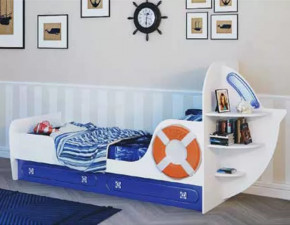 "Яхта-1" Кровать в Губкинском - gubkinskij.mebel-tymen.ru | фото