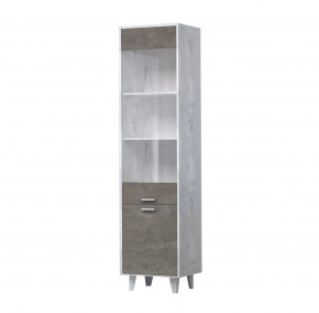 ЭГО ПС-1 Пенал с 2 дверьми Диал в Губкинском - gubkinskij.mebel-tymen.ru | фото