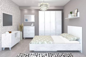 ЭГО Спальня №ББ-1 Диал в Губкинском - gubkinskij.mebel-tymen.ru | фото