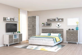 ЭГО Спальня №БК-1 Диал в Губкинском - gubkinskij.mebel-tymen.ru | фото