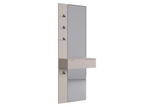 Зеркало Мерси кашемир в Губкинском - gubkinskij.mebel-tymen.ru | фото